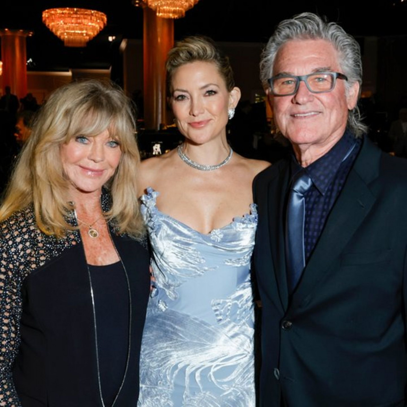 Kate Hudson mit Goldie Hawn und Kurt Russell