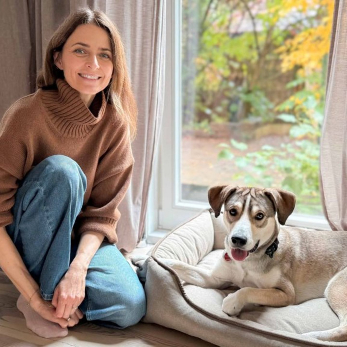Ihr Hund aus Rumänien "gibt ihr so viel"