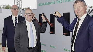 DEKRA Batterie Test Center eröffnet: "Meilenstein für sichere Energiespeicher in Deutschland"