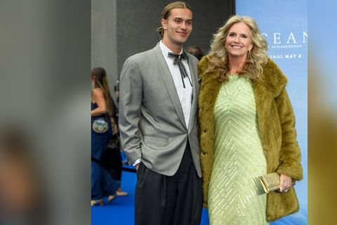 Ein Mitglied der Royal-Family ganz vorne