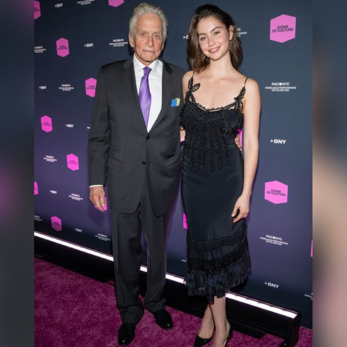 Michael Douglas und Carys gemeinsam bei Event