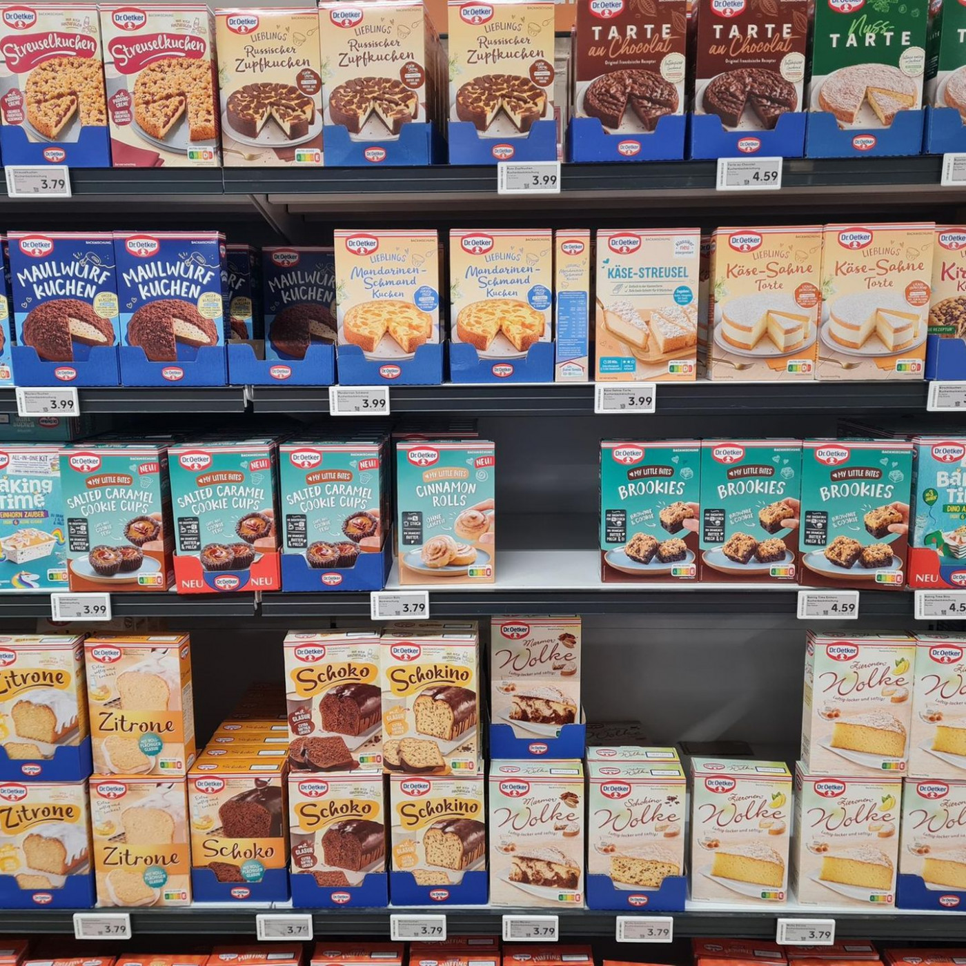 Dr. Oetker verkauft halben Kuchen als "Klassiker neu interpretiert"