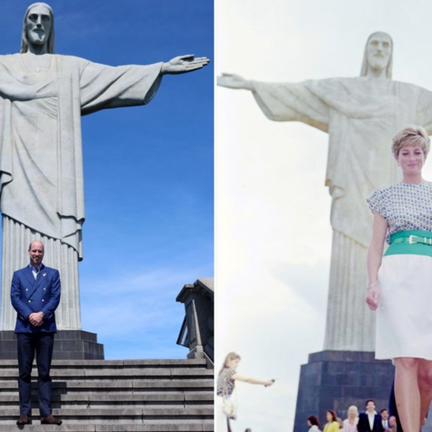 Prinz William stellt ikonisches Foto nach