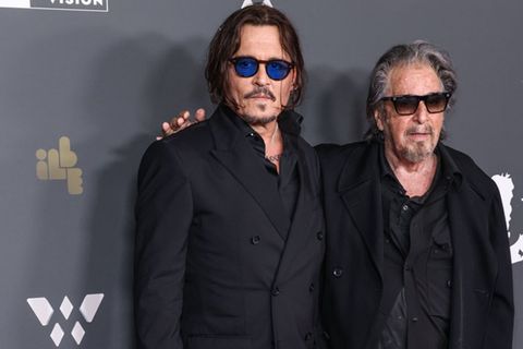 Johnny Depp und Al Pacino feiern Wiedersehen