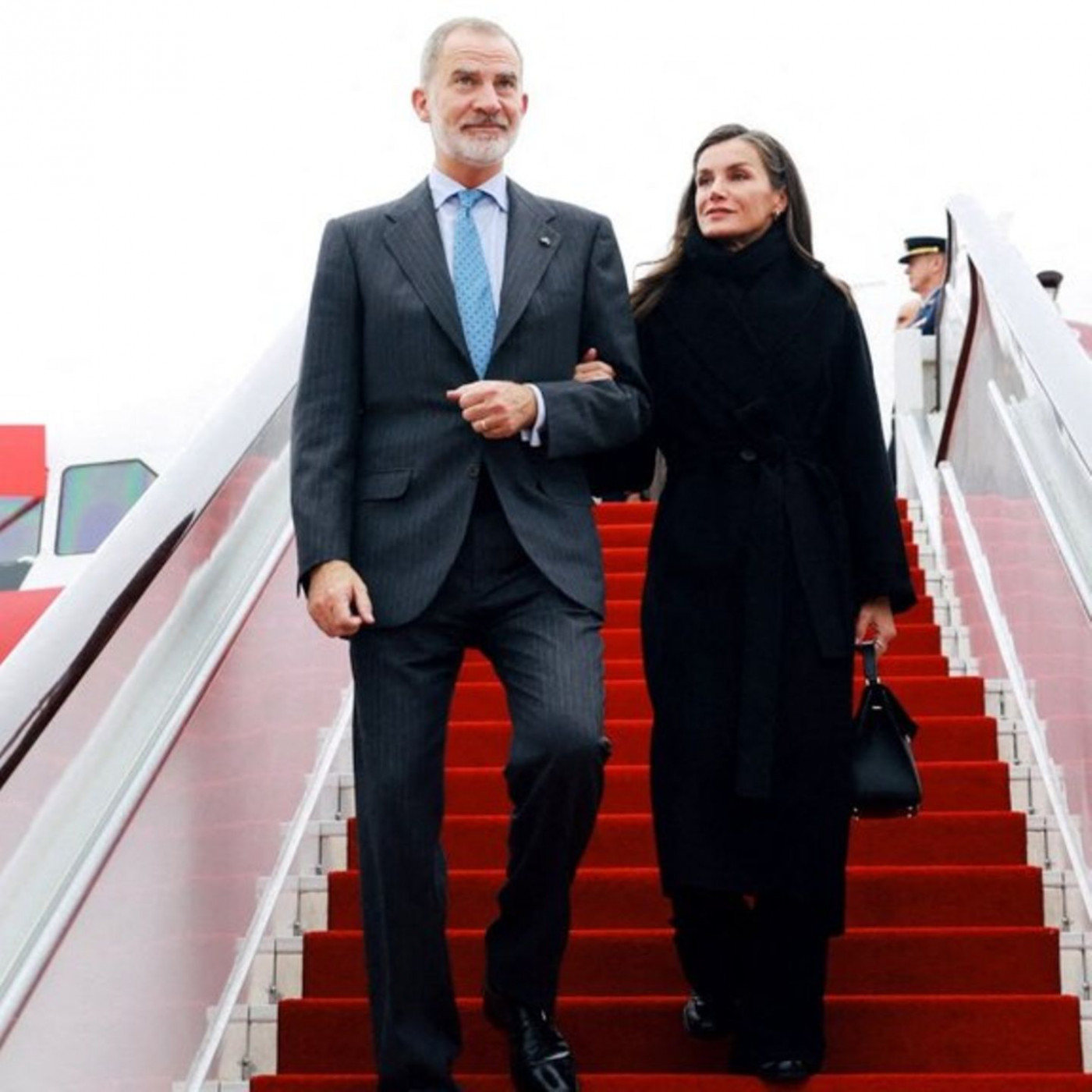 Erste Bilder ihrer historischen China-Reise