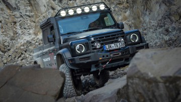 Ineos Grenadier auf Portalachsen: Der Steinbeißer