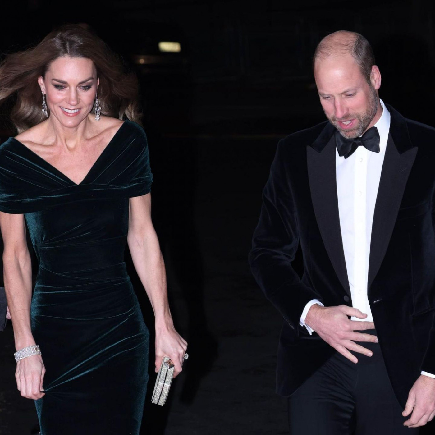 Prinz William und Prinzessin Kate feiern Rückkehr auf den roten Teppich