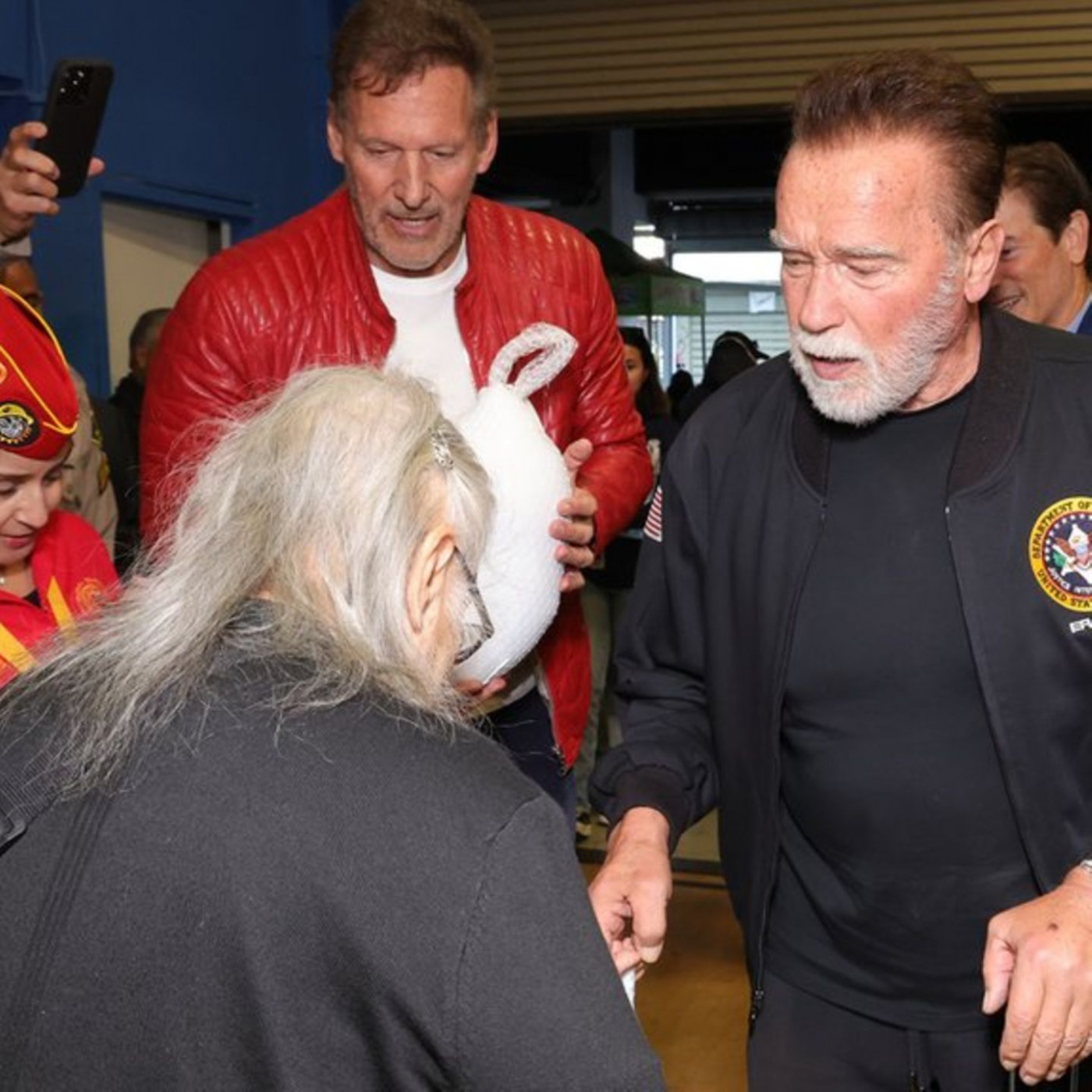 Truthahn-Aktion mit Ralf Moeller