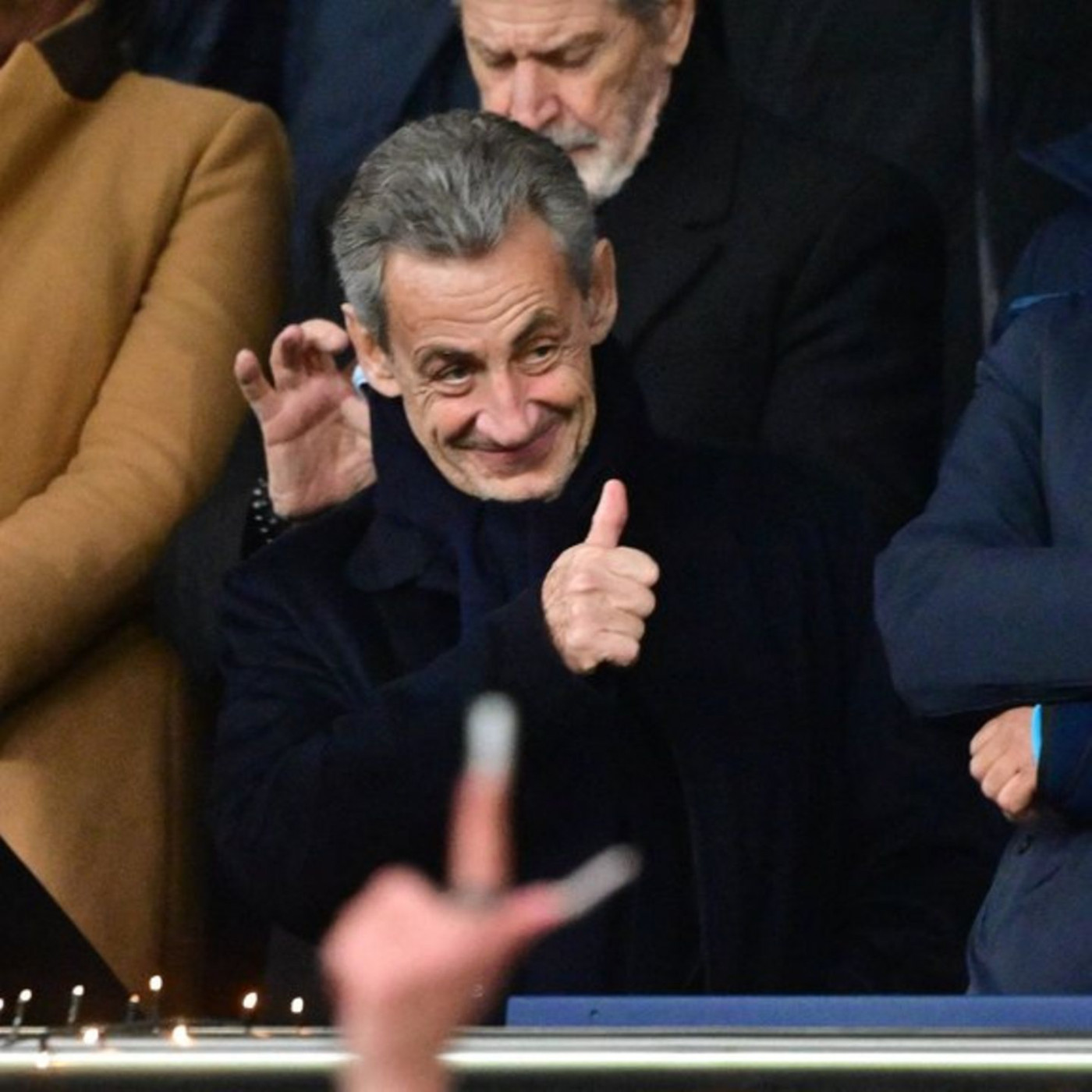 Nicolas Sarkozy sieht PSG-Sieg im Stadion
