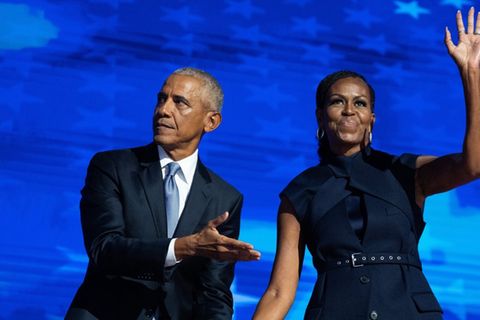 Die Obamas teilen Familienfoto