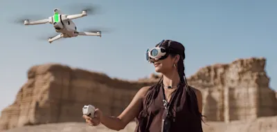 Diese Drohne liefert Videos, die vorher undenkbar waren