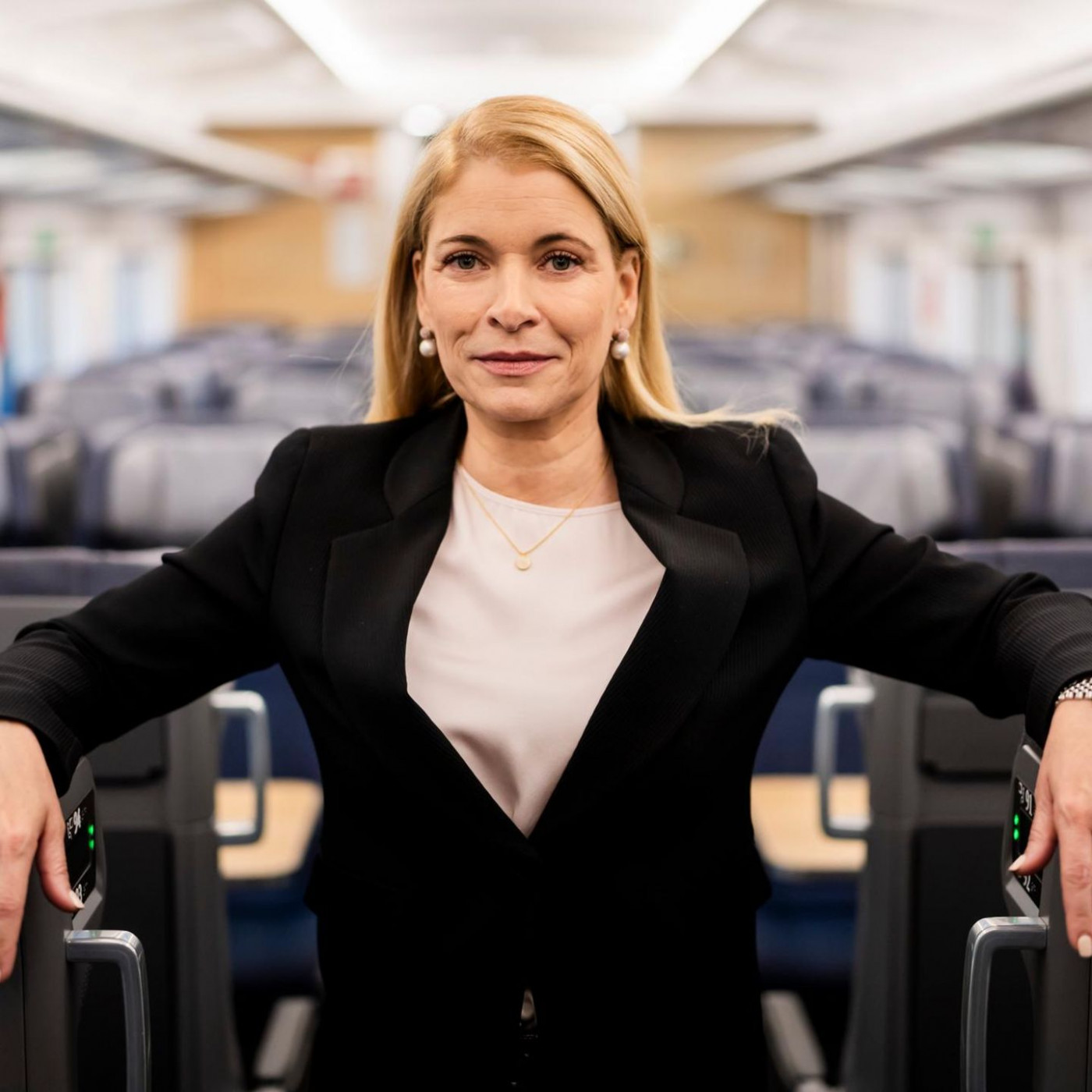 So will Evelyn Palla die Bahn aus der Krise führen
