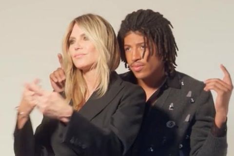 Heidi Klum zieht mit Henry alle Blicke auf sich