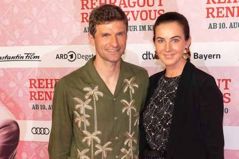 Endlich wieder vereint mit seiner Frau Lisa