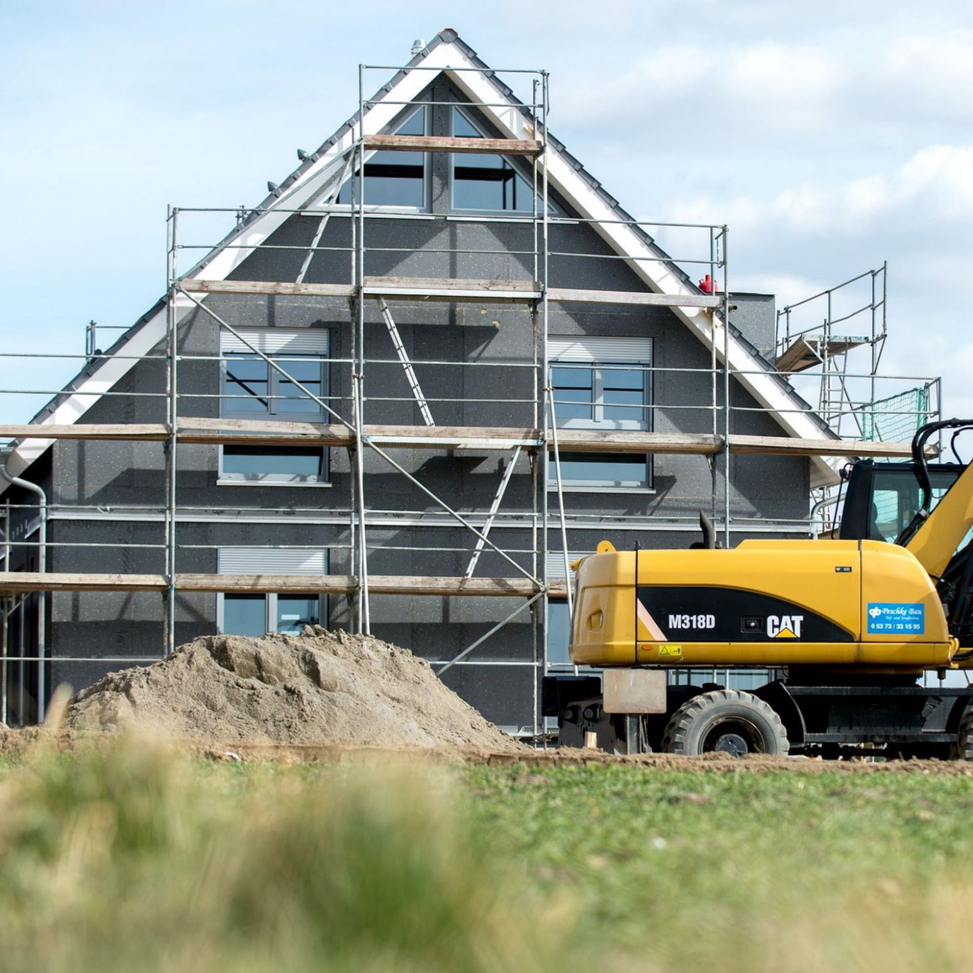Baugenehmigungen steigen wieder - Eigenheime gefragt