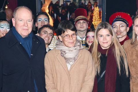 F&uuml;rstenpaar besucht Weihnachtsshow