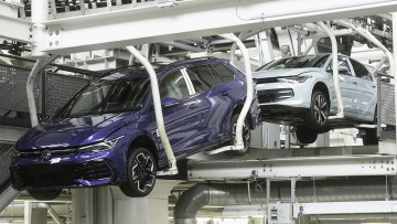 Sturmtief Elli: VW sagt Golf-Sp&auml;tschicht in Wolfsburg ab