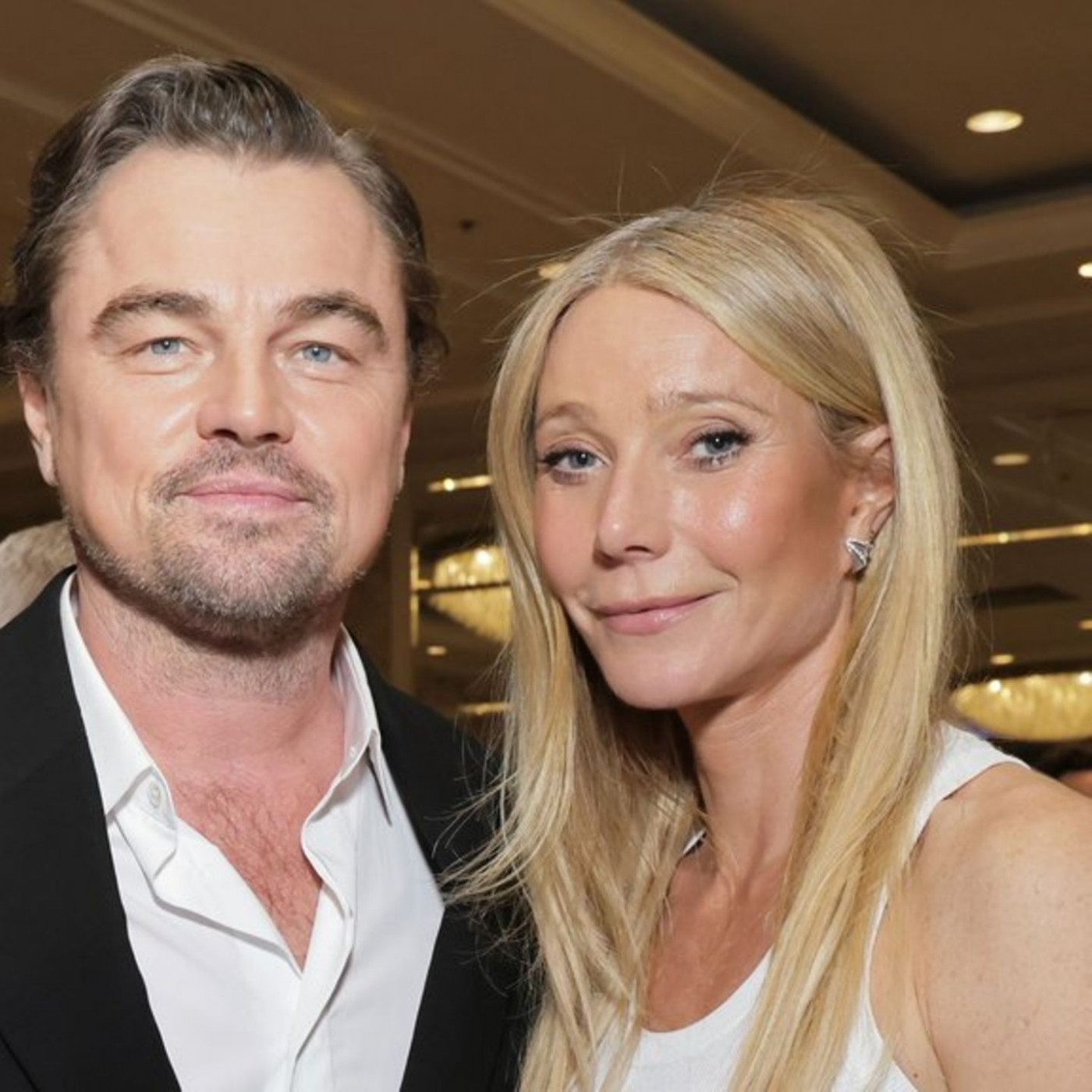 Leonardo DiCaprio posiert mit Gwyneth Paltrow