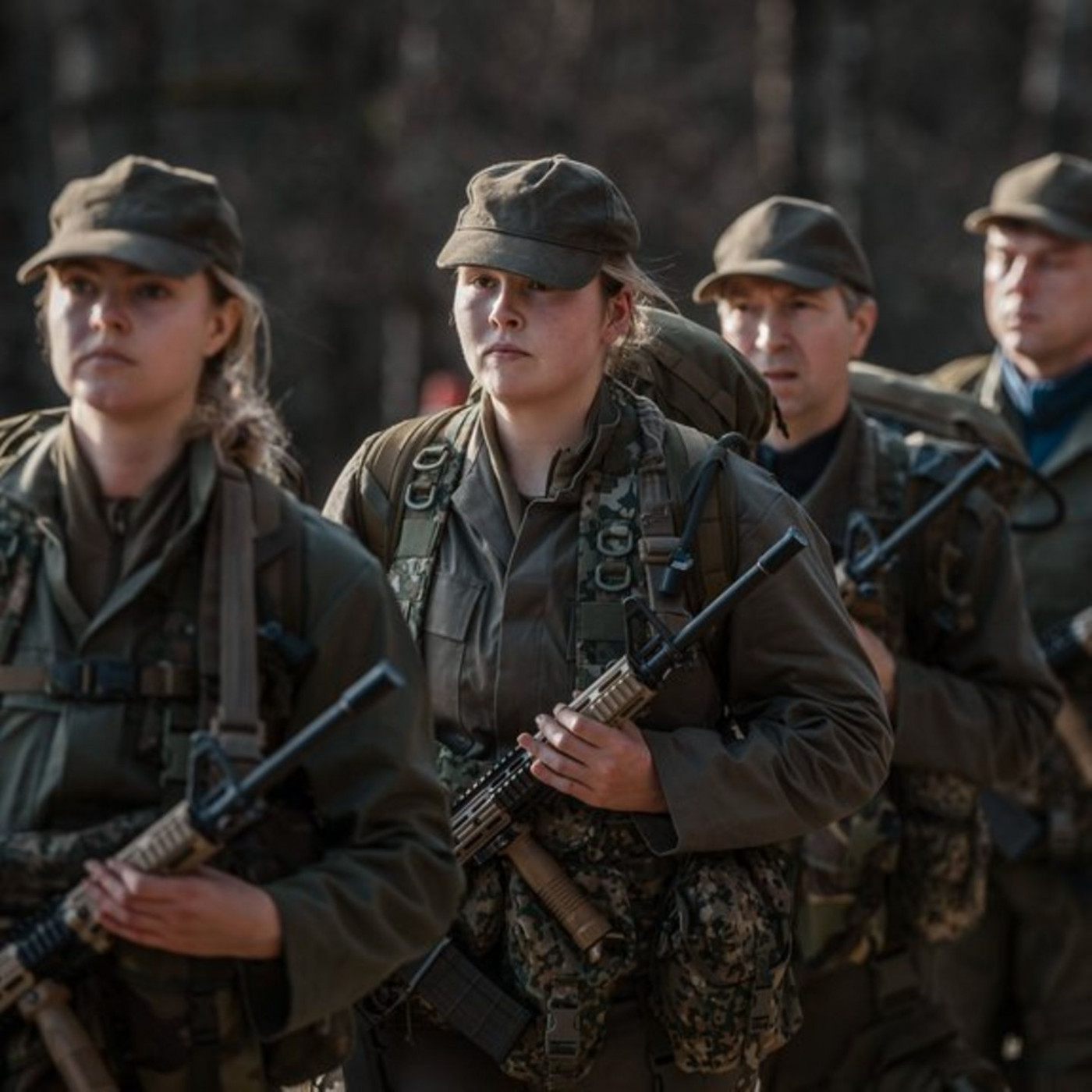 Sie schlie&szlig;t milit&auml;rische Basisausbildung ab