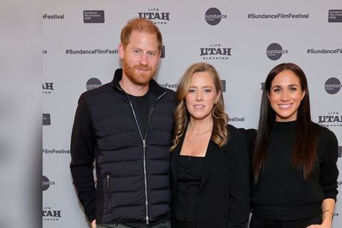 Prinz Harry und Herzogin Meghan promoten den Film "Cookie Queen"