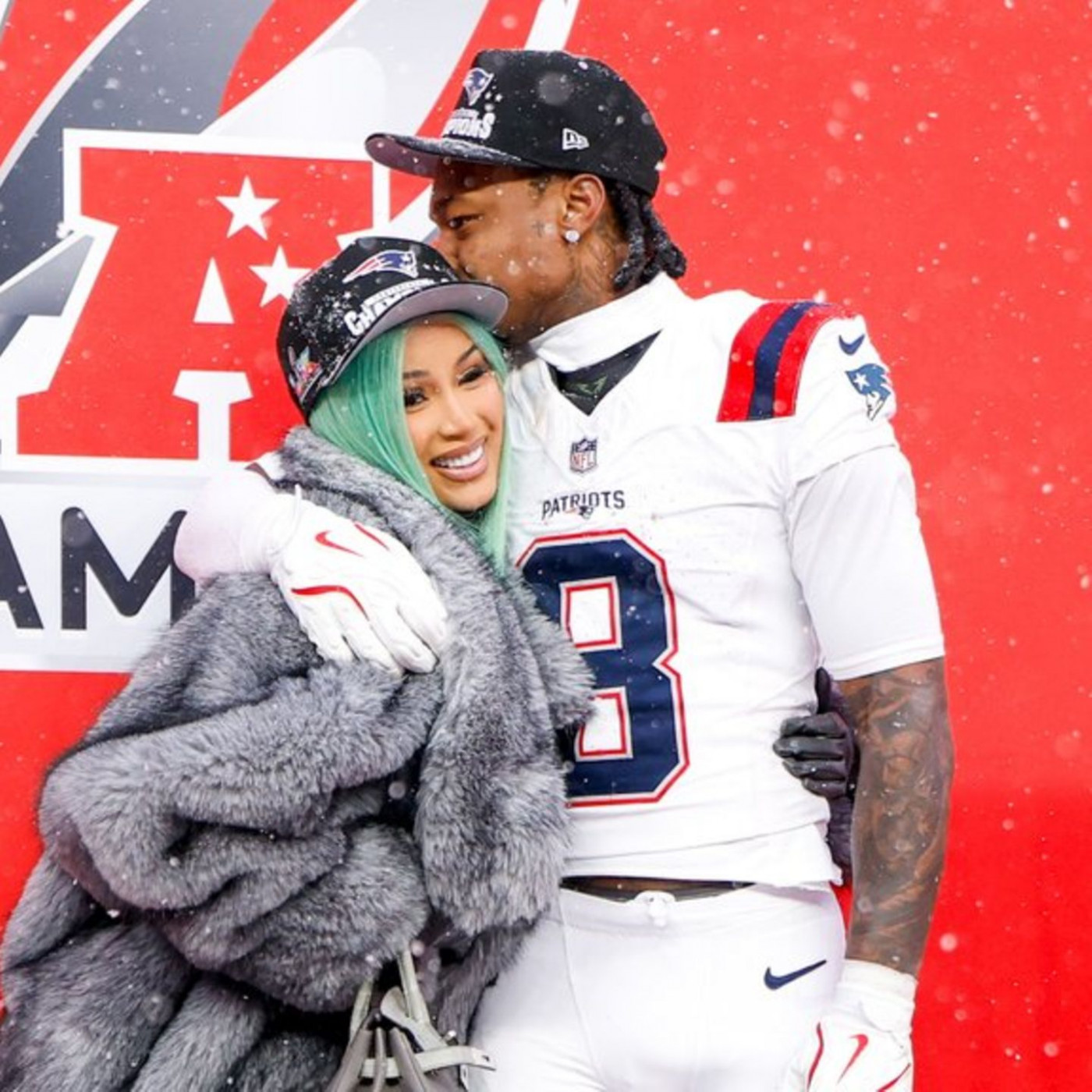 Cardi B jubelt mit ihrem Freund Stefon Biggs