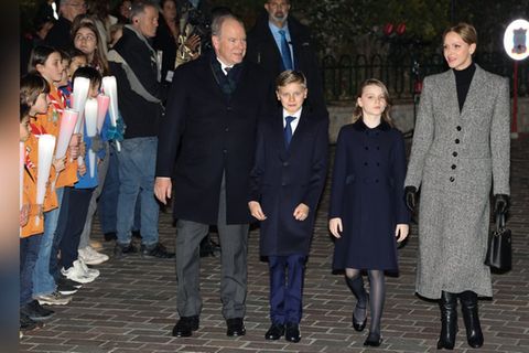 Monaco-Zwillinge strahlen beim Traditionsfest