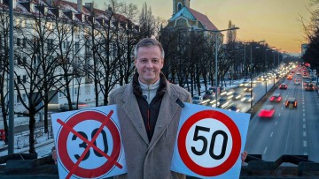 Nach Tempo‑50‑Erfolg in M&uuml;nchen: Michael Haberland will zur&uuml;ck in den Stadtrat