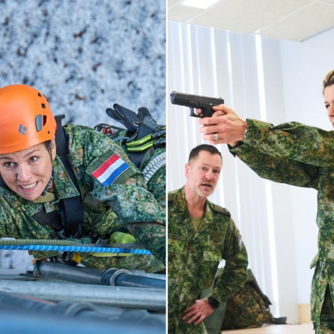 Beginn ihrer Ausbildung zur Reservistin