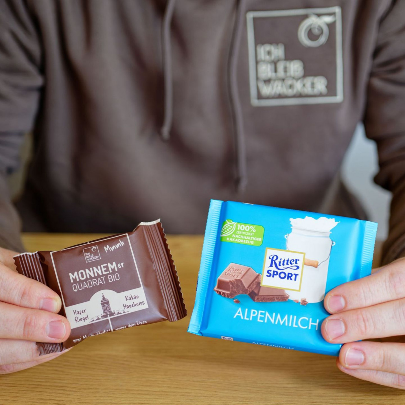 Darum setzt Ritter Sport Streit um Quadrat-Haferriegel fort