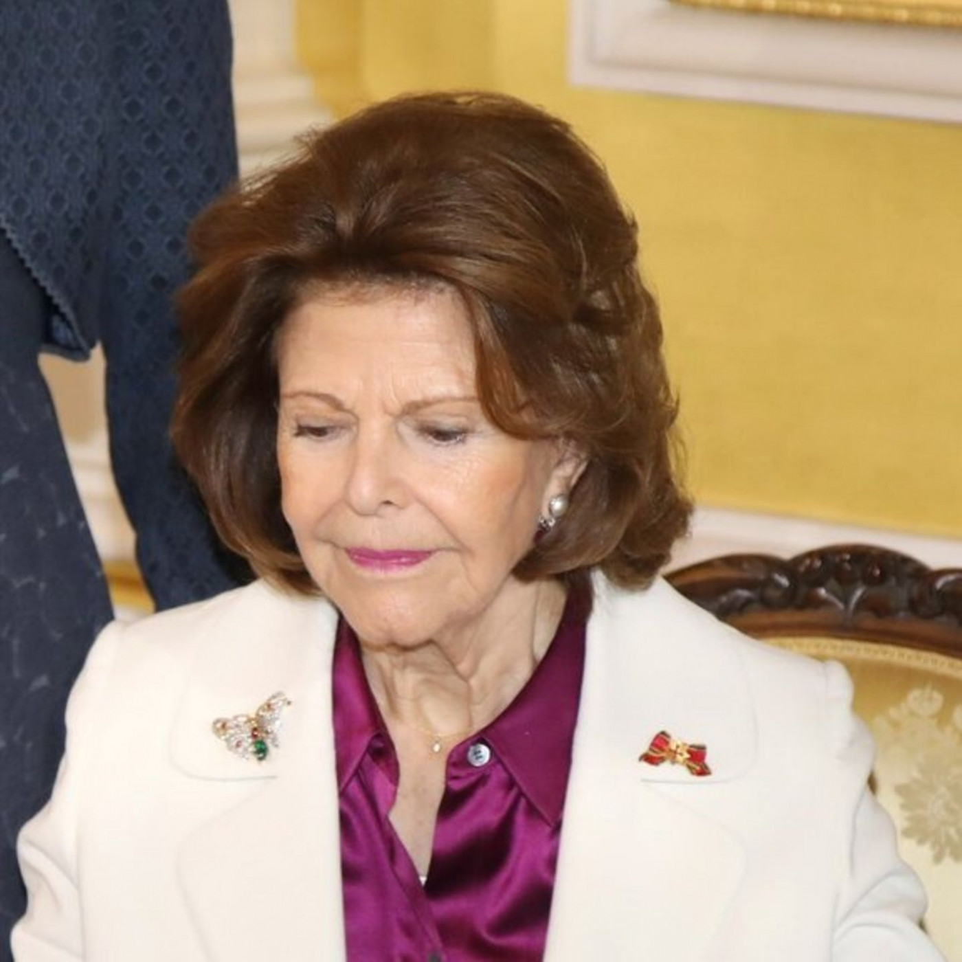 Silvia von Schweden ist krank