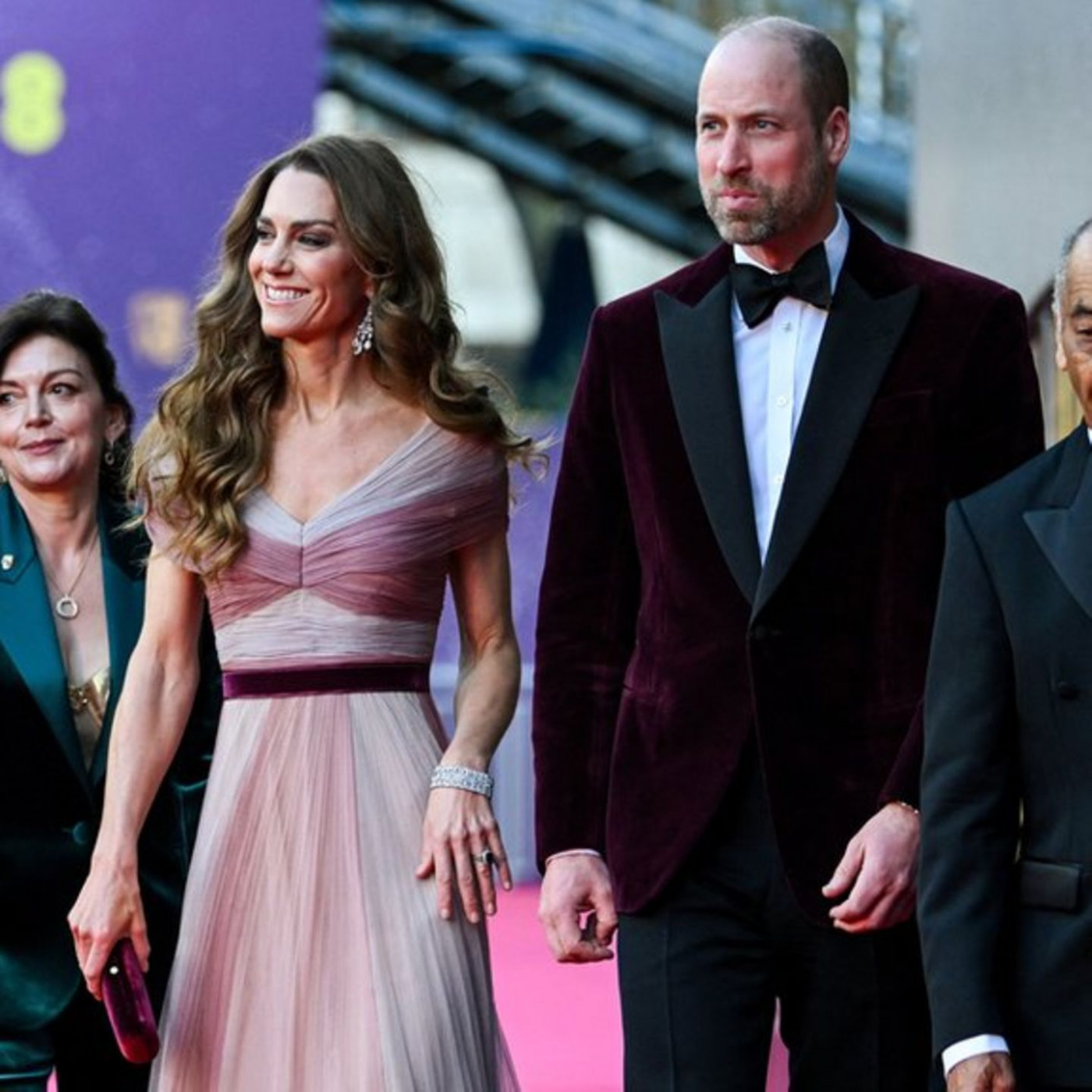 Glamour-Auftritt trotz Familiendrama