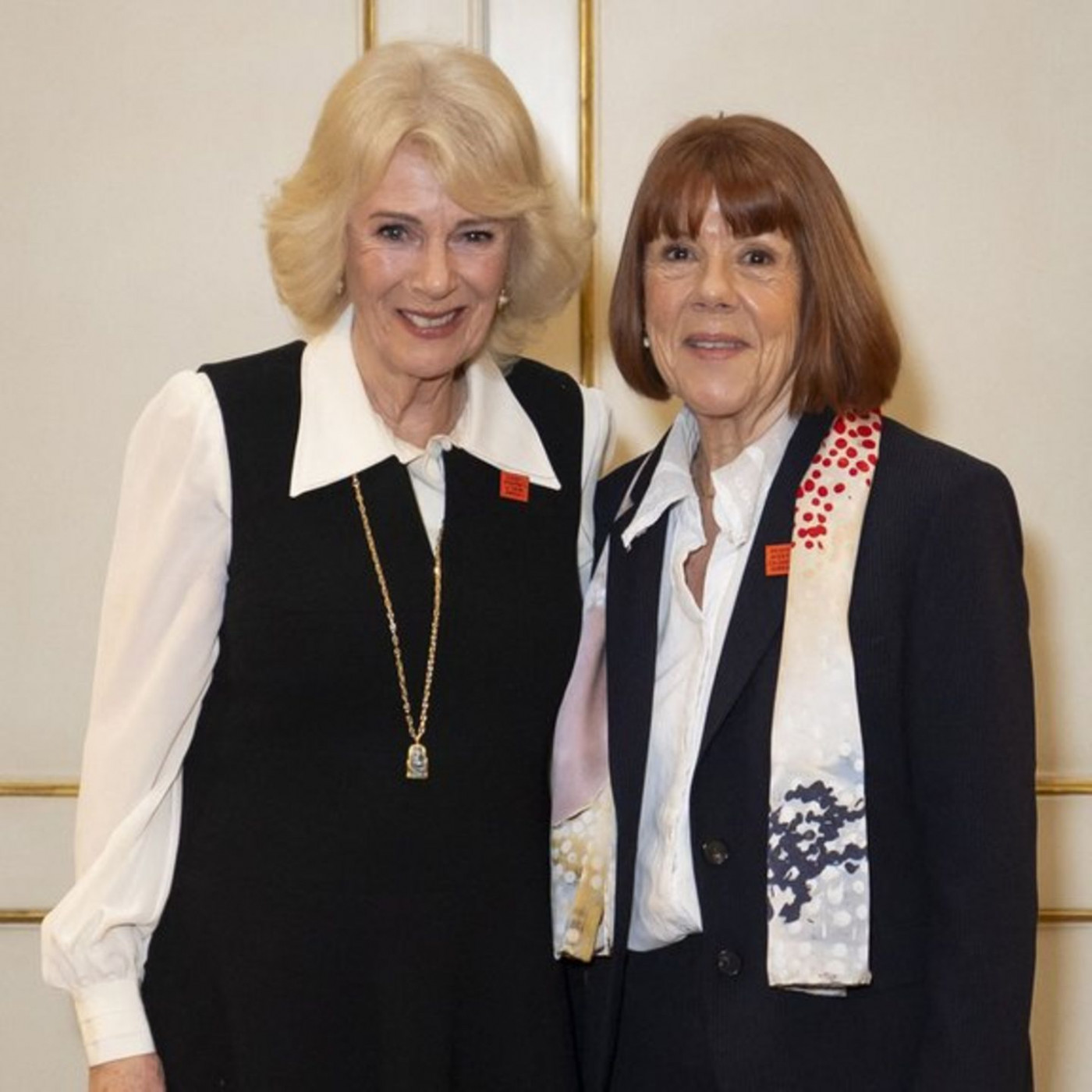 Sie empf&auml;ngt Gis&egrave;le Pelicot im Clarence House