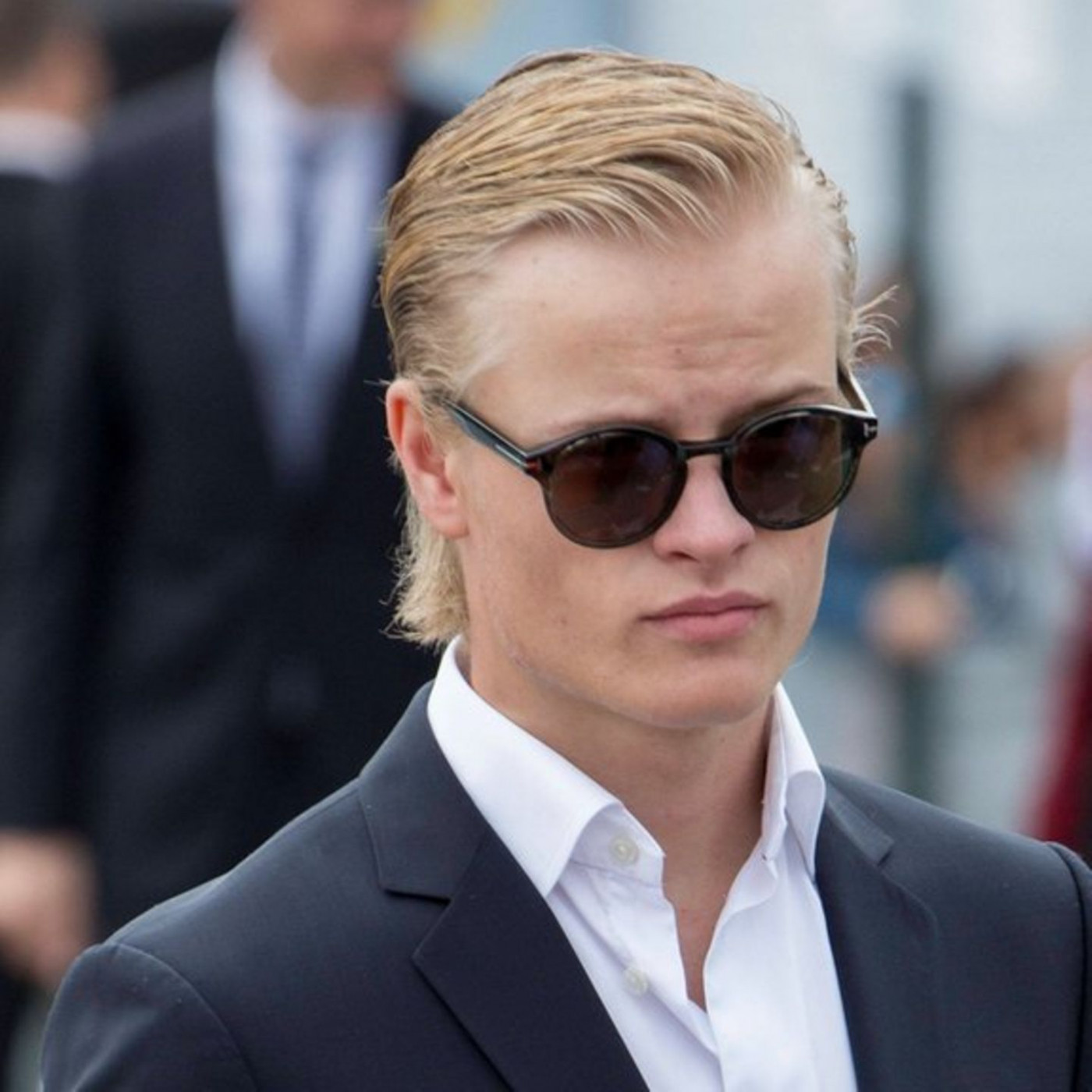 Sie flehte das Kronprinzenpaar um Hilfe an