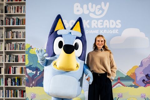 "Meine Tochter ging als Bluey zu Halloween"