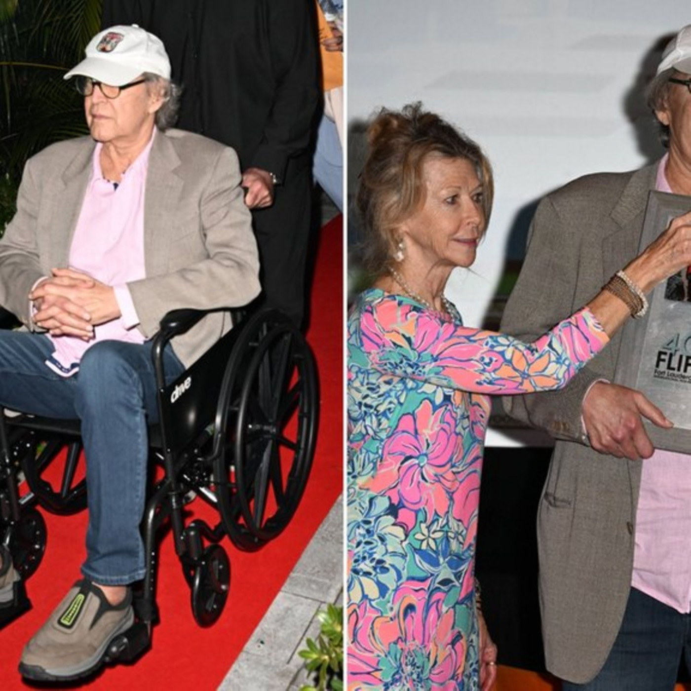 Chevy Chase im Rollstuhl zur Doku-Premiere