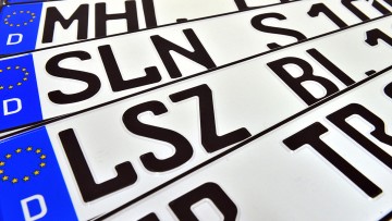 Kfz-Kennzeichen: Bundesrat will Vergabe weiter liberalisieren