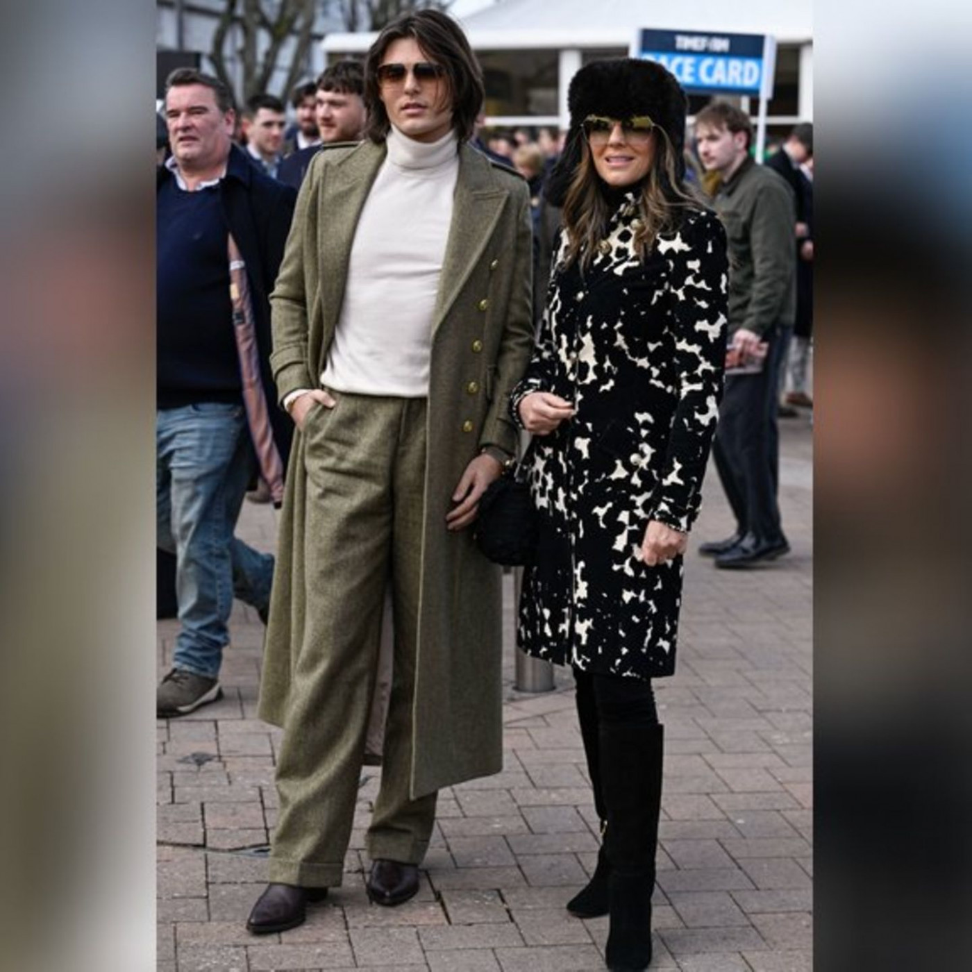 Stylisches Duo in Cheltenham