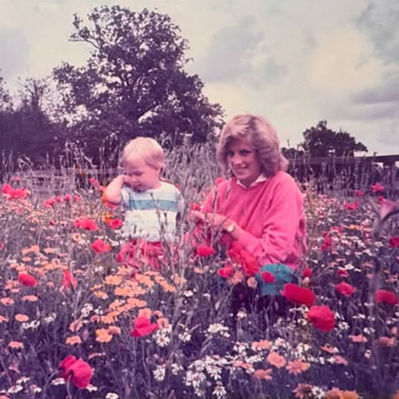 Prinz William teilt zum Muttertag bisher unbekanntes Foto von Diana