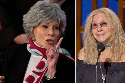 Jane Fonda kontert Wahl von Barbra Streisand