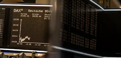 Dax f&auml;llt unter 22.000-Punkte-Marke &ndash; Talfahrt an B&ouml;rsen geht weiter