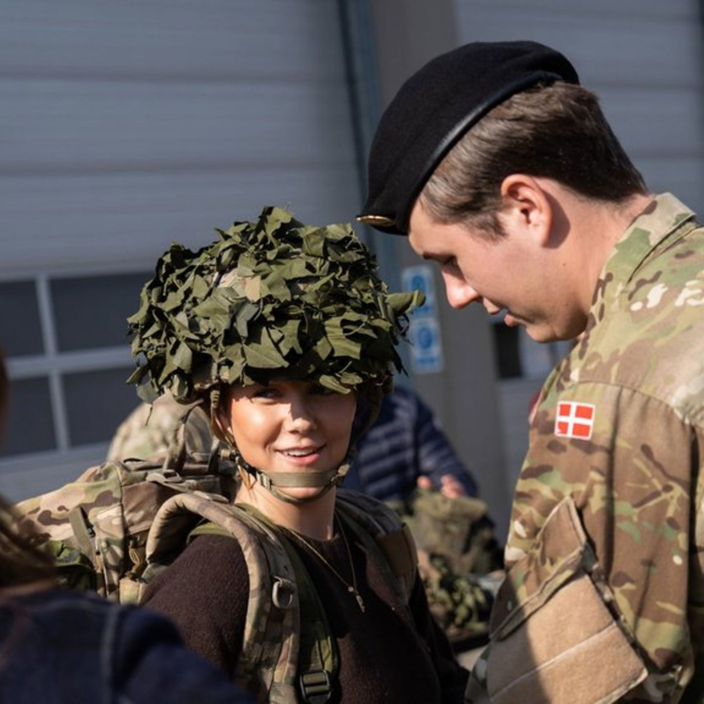 Sie beginnt bald ihre Milit&auml;rausbildung