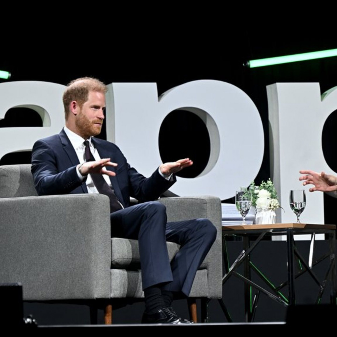 Er spricht bei einer Datenschutz-Konferenz
