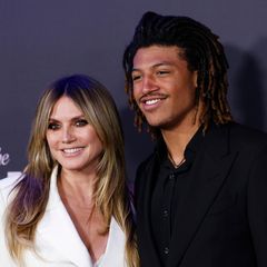 Heidi Klum zeigt sich mit Sohn Henry in New York