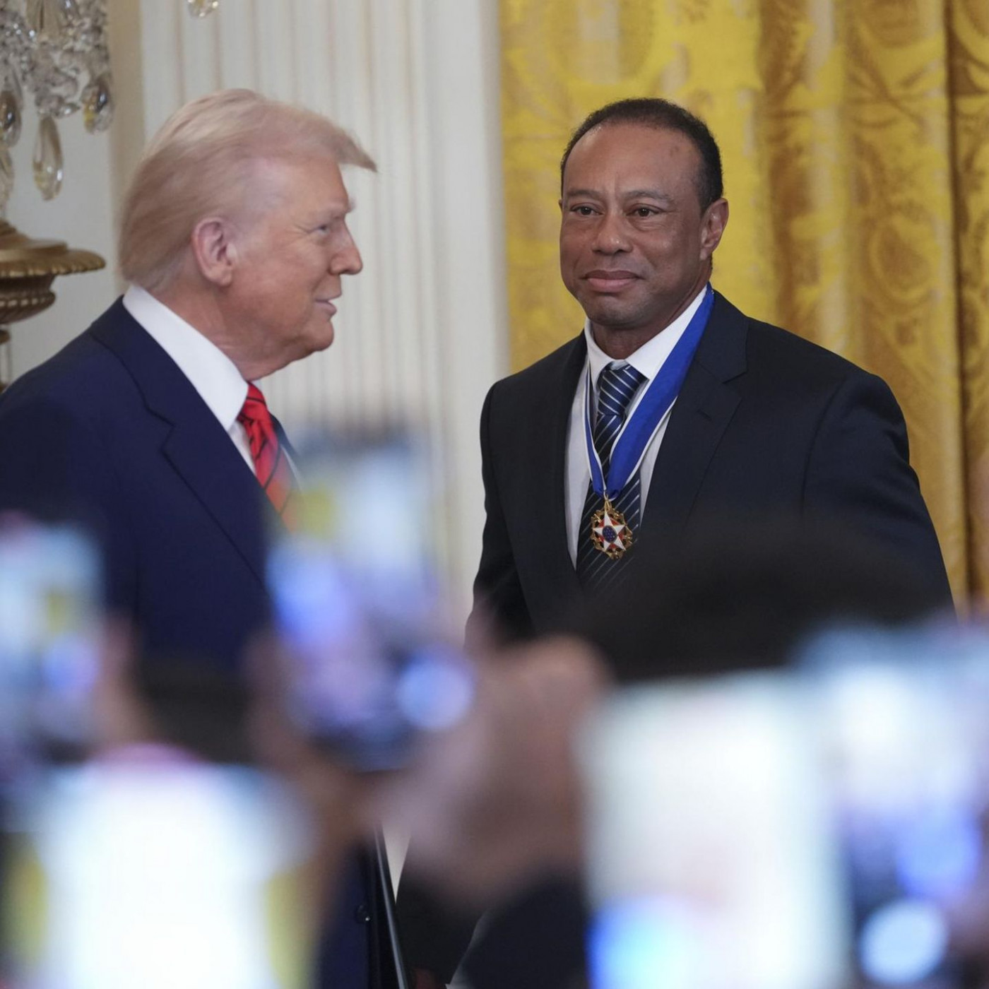 Hat Tiger Woods nach seinem Unfall Pr&auml;sident Trump angerufen?