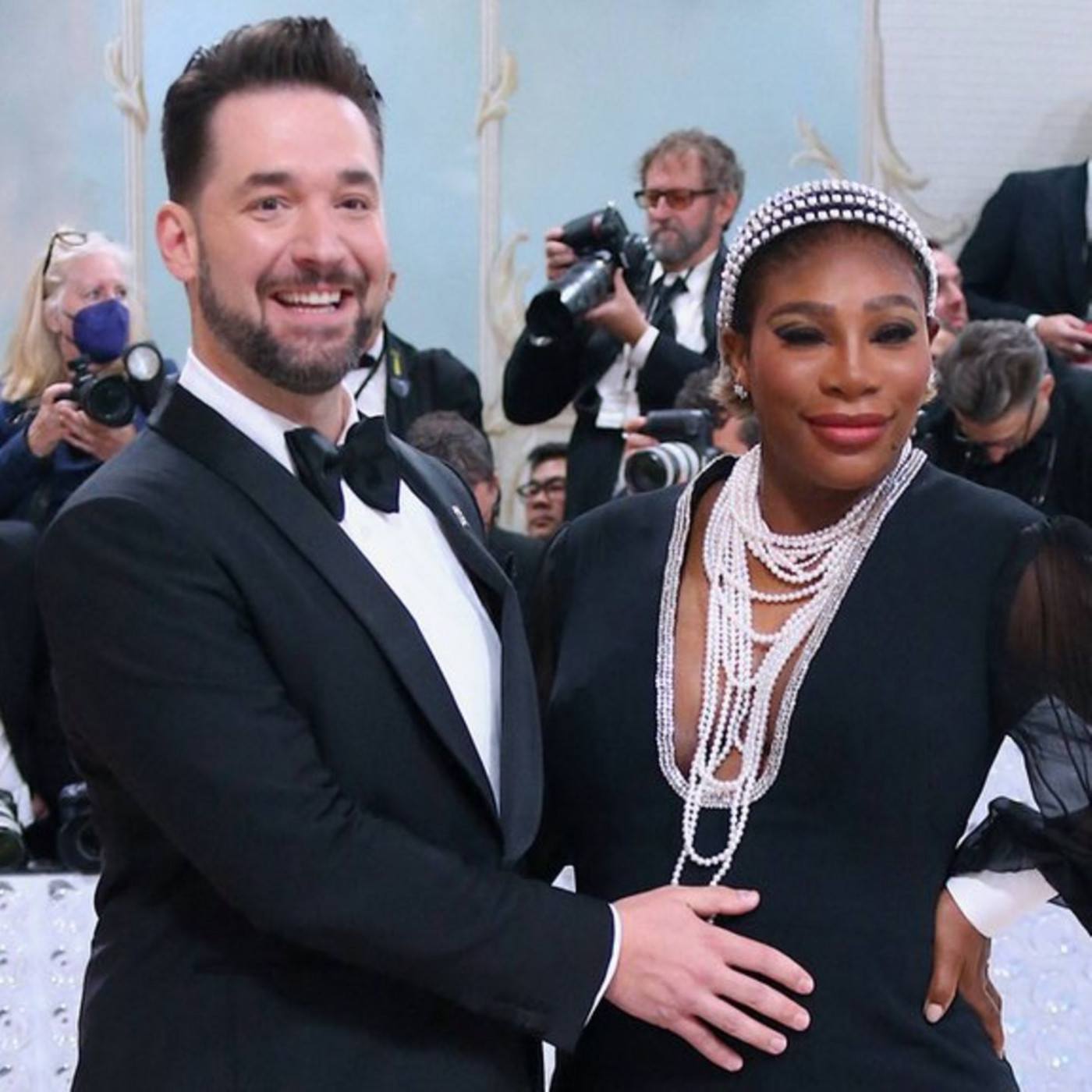 Seltenes Foto mit T&ouml;chtern Adira und Olympia