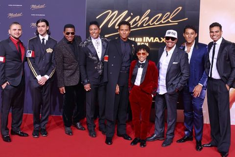 Fast die ganze Familie kam zur Premiere des Michael-Jackson-Films