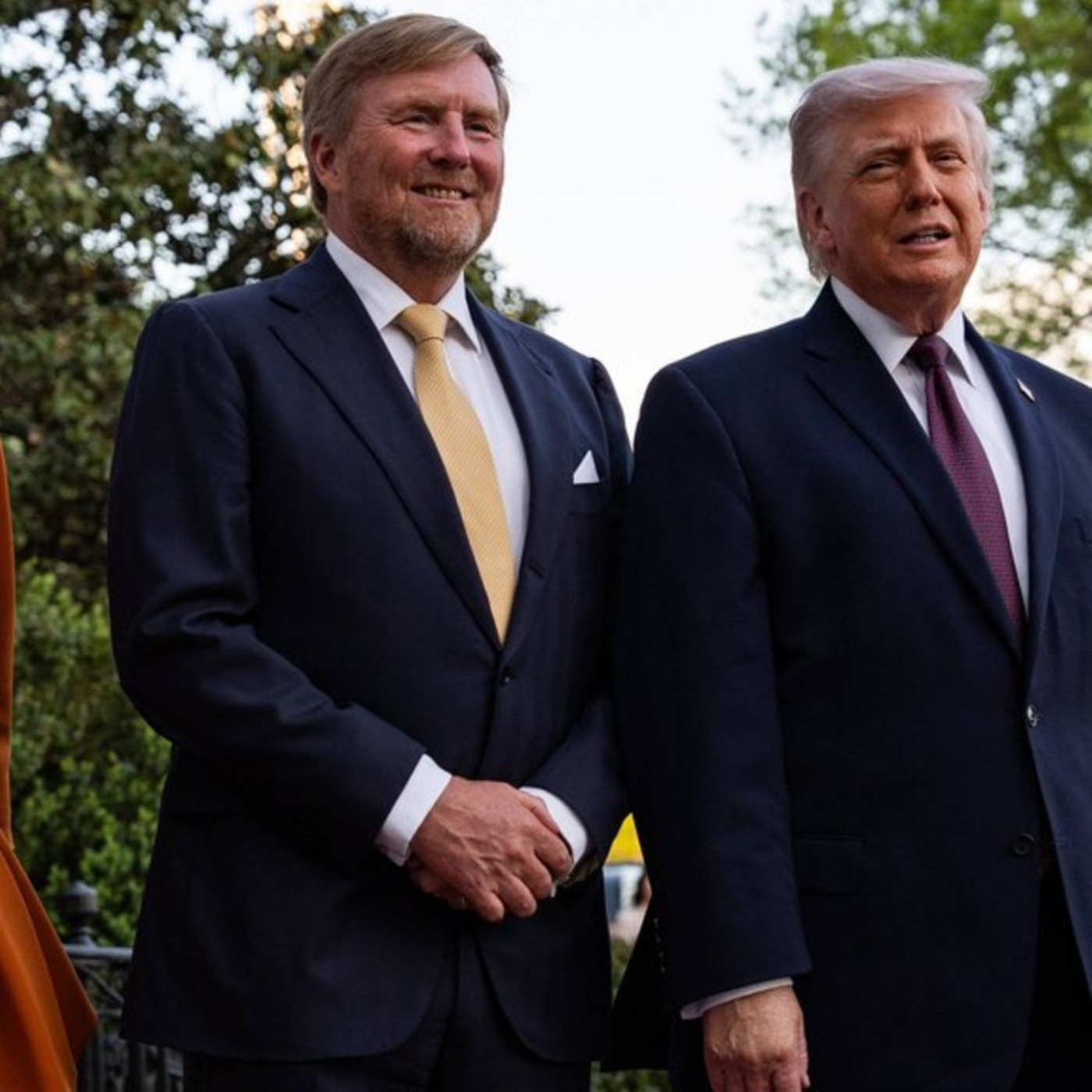 So lief ihr Besuch bei den Trumps