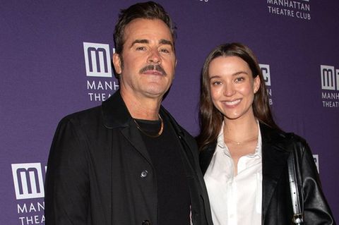 Schauspieler Justin Theroux begr&uuml;&szlig;t sein erstes Kind auf der Welt