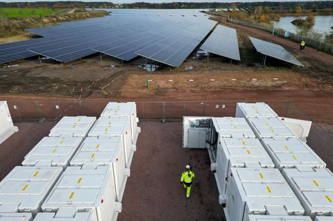 Immer mehr Batteriespeicher gebaut