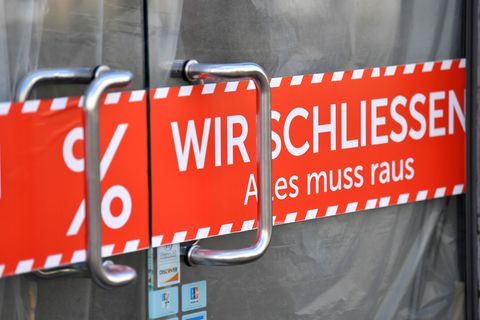 Firmenpleiten in Westeuropa auf h&ouml;chstem Stand